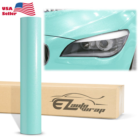 Sparkle Teal Vinyl Wrap