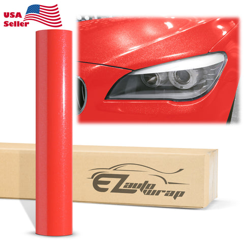 Sparkle Red Vinyl Wrap