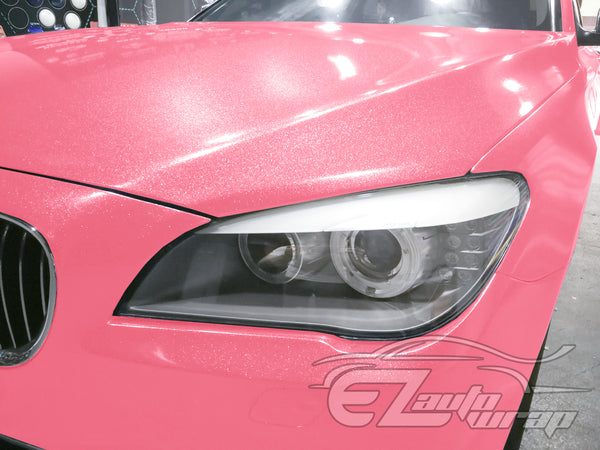 Sparkle Pink Vinyl Wrap