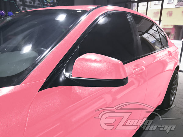 Sparkle Pink Vinyl Wrap