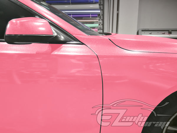 Sparkle Pink Vinyl Wrap