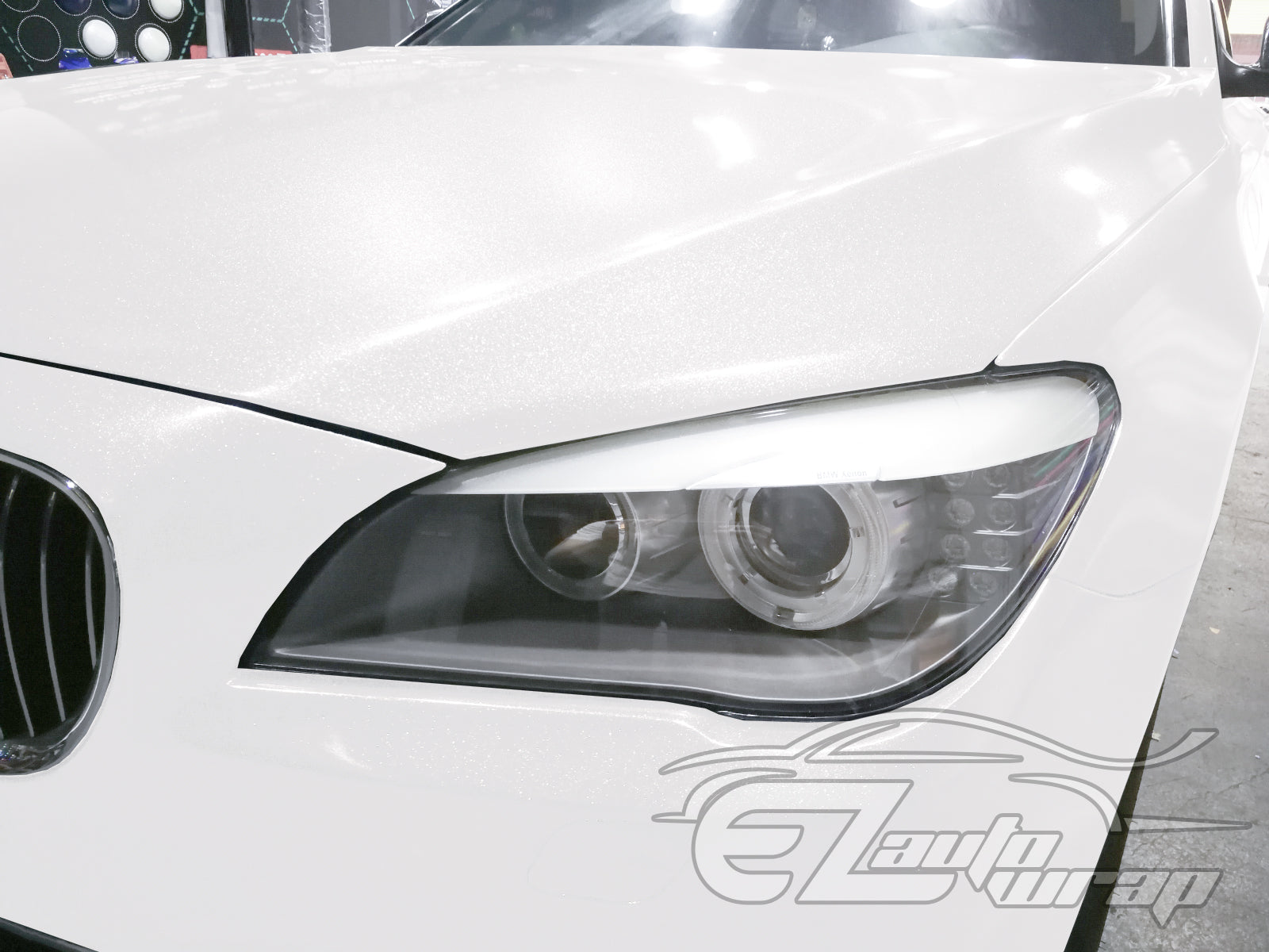 【税込】 Super Gloss Metallic Sparkle White Vinyl Wrap – EzAuto Wrap アイドル
