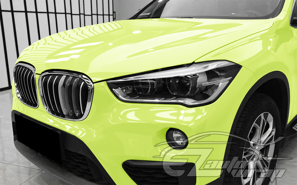 Gloss Lime Green Vinyl Wrap