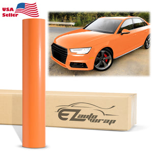 Gloss Orange Vinyl Wrap