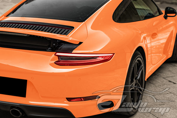Gloss Orange Vinyl Wrap