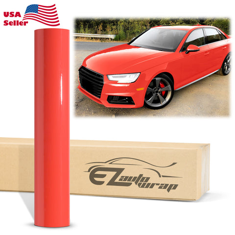 Gloss Red Vinyl Wrap