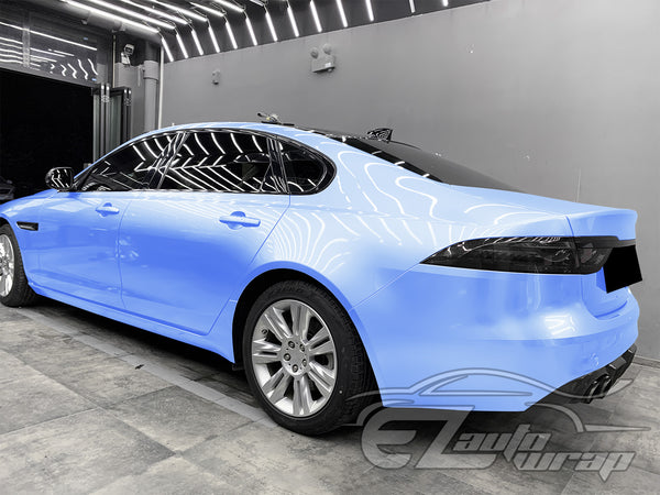 Gloss Pearlescent Baby Blue Vinyl Wrap