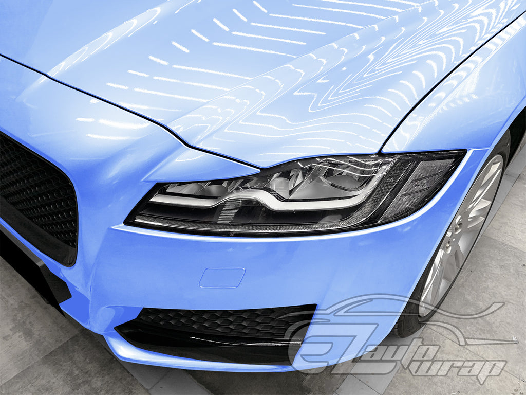 Gloss Pearlescent Baby Blue Vinyl Wrap – EzAuto Wrap