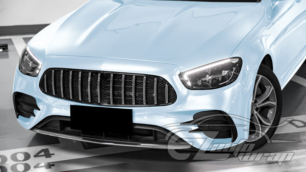 Gloss Pearlescent Baby Blue Vinyl Wrap