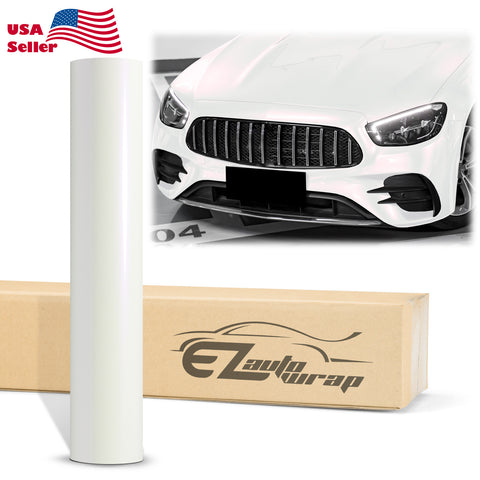 Gloss Pearl White to Red Vinyl Wrap