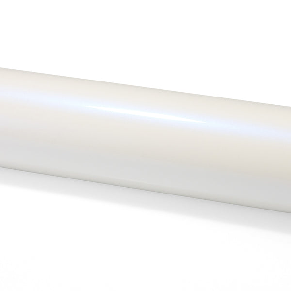 Gloss Pearl White to Blue Vinyl Wrap