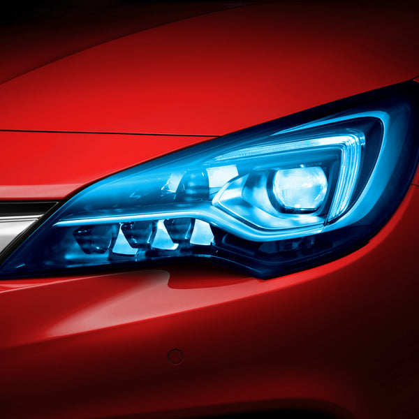 Tint Dark Blue Glossy Taillight Headlight Film
