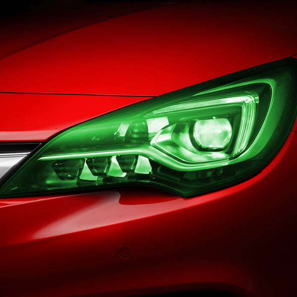 Tint Green Glossy Taillight Headlight Film