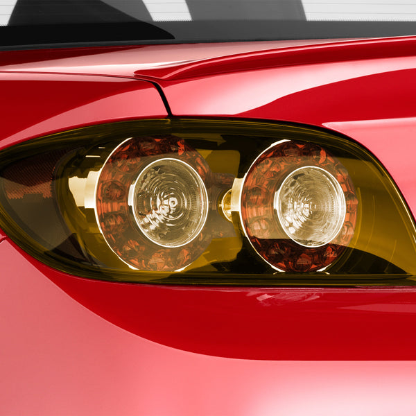 Tint Orange Glossy Taillight Headlight Film