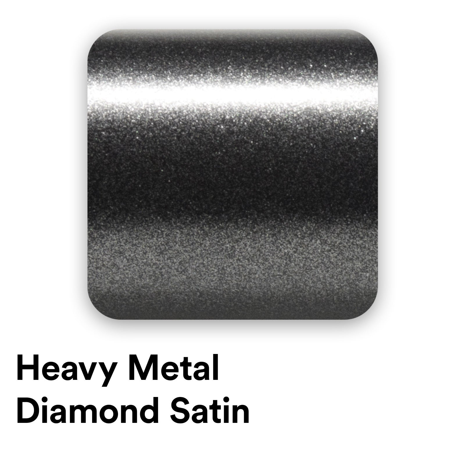 Heavy Metal Diamond Satin Gion Gray Vinyl Wrap