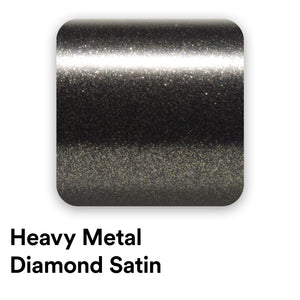 Heavy Metal Diamond Satin Dawn Gray Vinyl Wrap