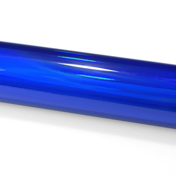 Holographic Blue Rainbow Vinyl Wrap