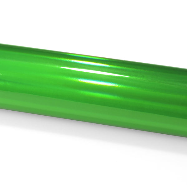 Holographic Green Rainbow Vinyl Wrap