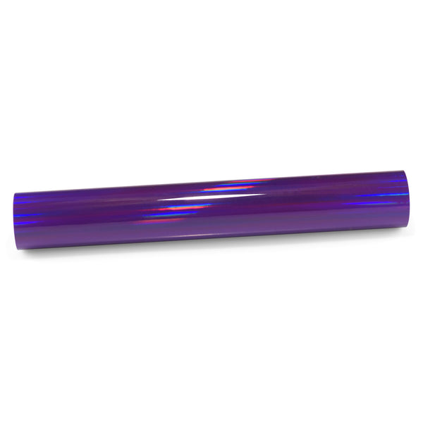 Holographic Purple Rainbow Vinyl Wrap