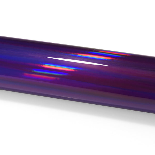 Holographic Purple Rainbow Vinyl Wrap