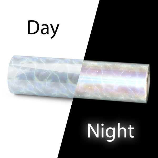 ESSMO™ Lightning Patterned Reflective Heat Transfer Vinyl HTV PR06