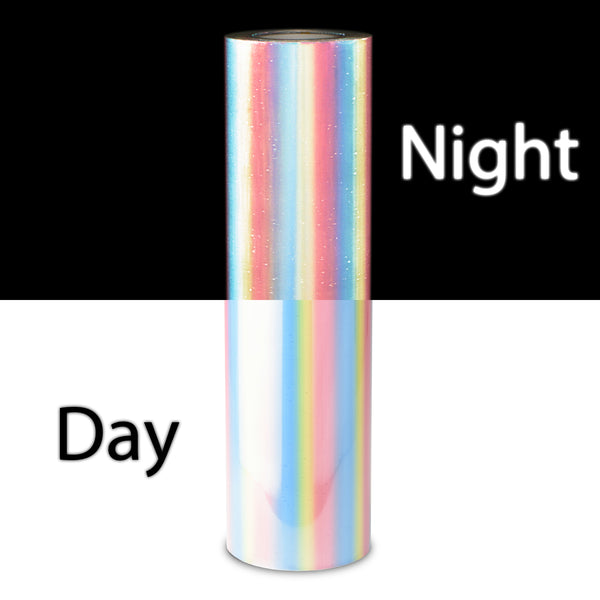 ESSMO™ Rainbow Reflective Heat Transfer Vinyl HTV PR07