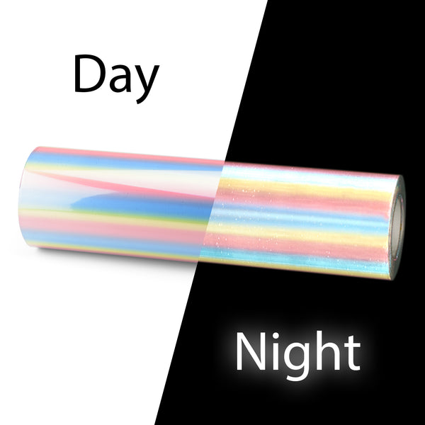 ESSMO™ Rainbow Reflective Heat Transfer Vinyl HTV PR07