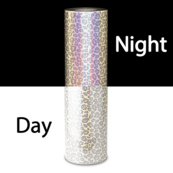 ESSMO™ Brown Leopard Reflective Heat Transfer Vinyl HTV PR11