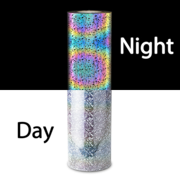 ESSMO™ Particle Spray Rainbow Reflective Heat Transfer Vinyl HTV RR07