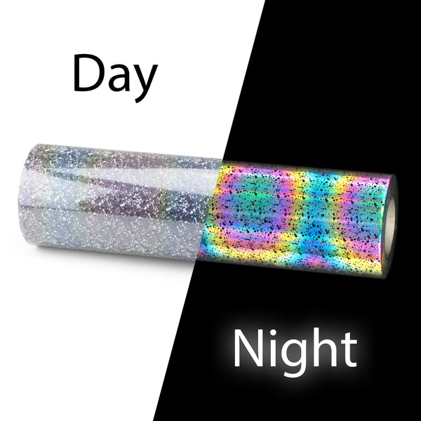 ESSMO™ Particle Spray Rainbow Reflective Heat Transfer Vinyl HTV RR07