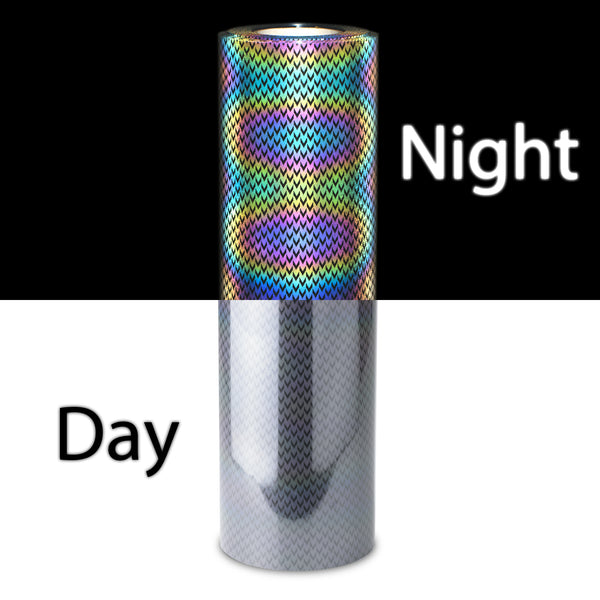 ESSMO™ Arrow Rainbow Reflective Heat Transfer Vinyl HTV RR18
