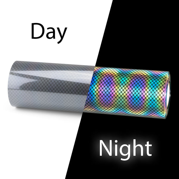 ESSMO™ Arrow Rainbow Reflective Heat Transfer Vinyl HTV RR18