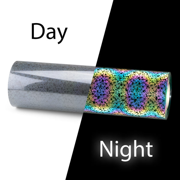 ESSMO™ Mesh Rainbow Reflective Heat Transfer Vinyl HTV RR19