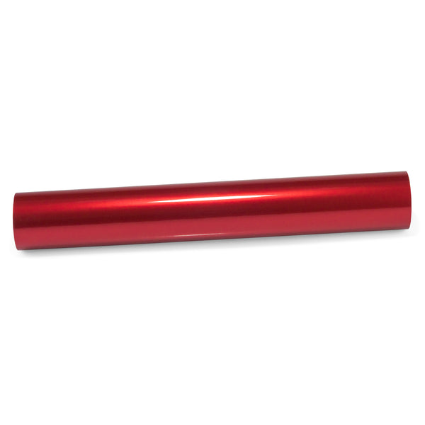 Liquid Metallic Cherry Red Gray Vinyl Wrap
