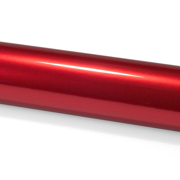 Liquid Metallic Cherry Red Gray Vinyl Wrap