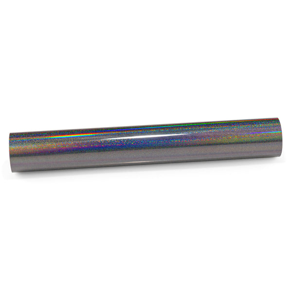 Holographic Glitter Black Rainbow Vinyl Wrap