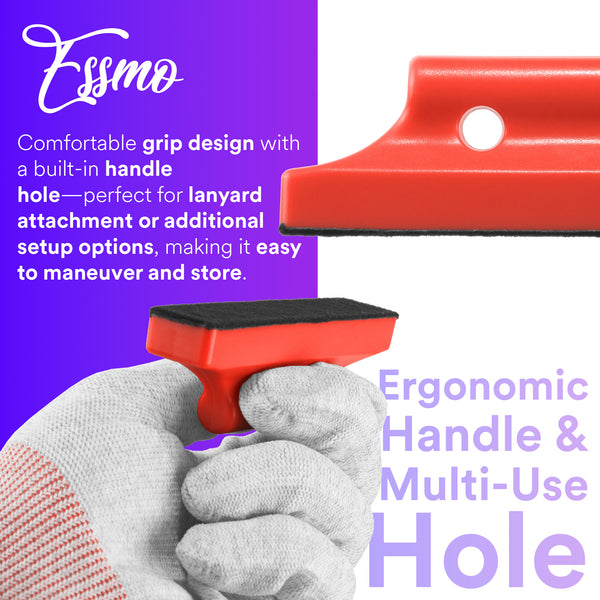 ESSMO Magnet Bar Car Vinyl Wrap Holder Rubber Coated