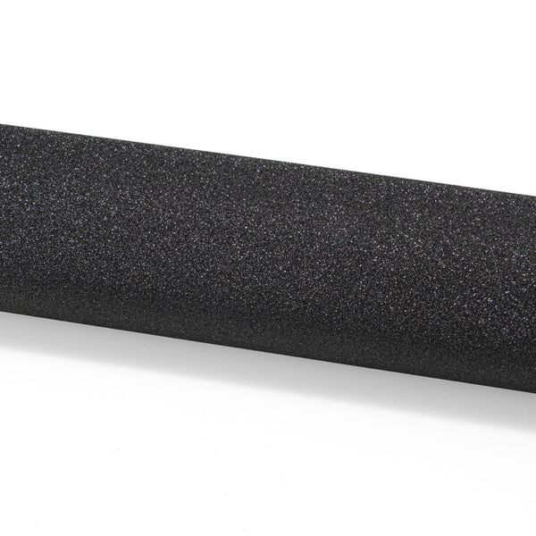 Matte Glitter Black Vinyl Wrap