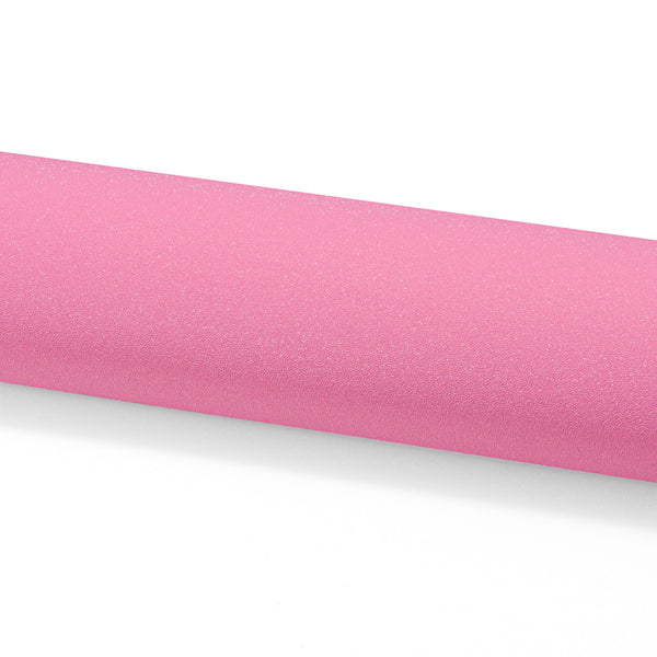 Matte Glitter Pink Vinyl Wrap