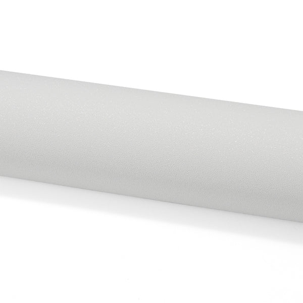 Matte Glitter White Vinyl Wrap