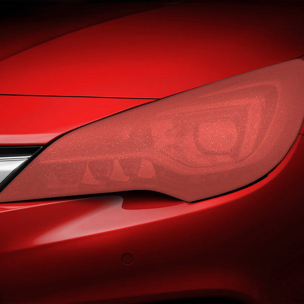 Tint Glitter Orange Matte Taillight Headlight Tint Film