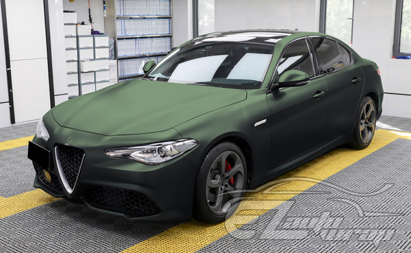 Matte Metallic Wizard Green Vinyl Wrap