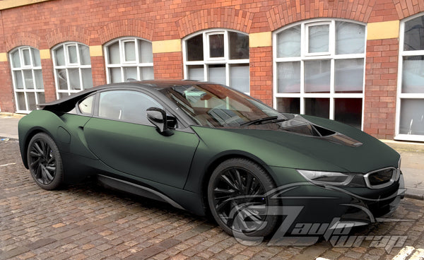 Matte Metallic Wizard Green Vinyl Wrap