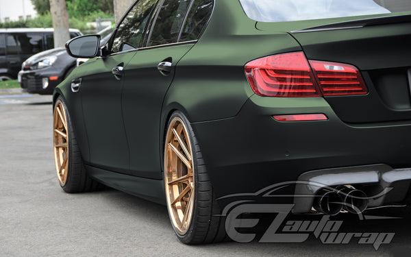 Matte Metallic Wizard Green Vinyl Wrap