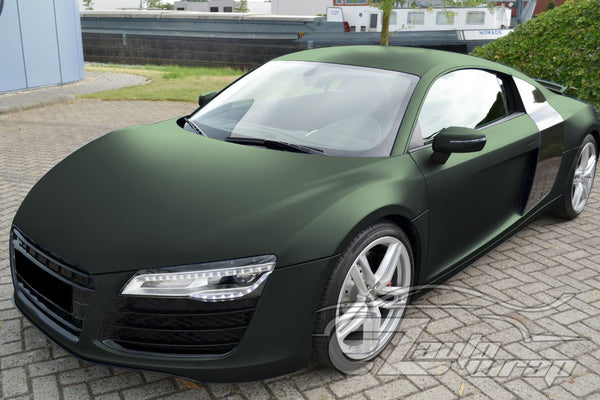 Matte Metallic Blackish Green Vinyl Wrap