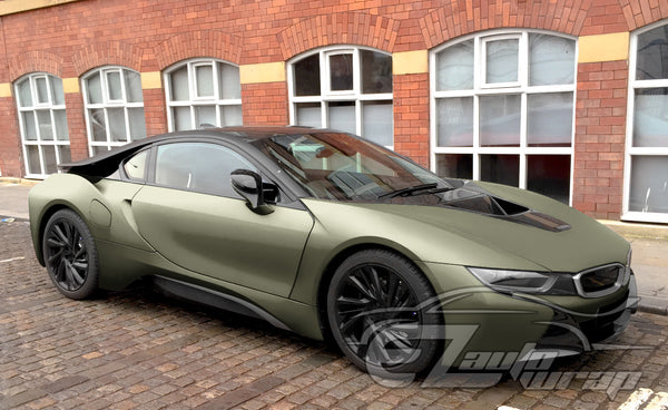 Matte Metallic Millennium Jade Vinyl Wrap
