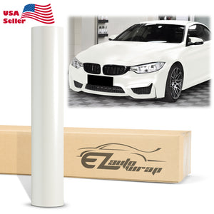 Matte Metallic Satin Pearl White Vinyl Wrap