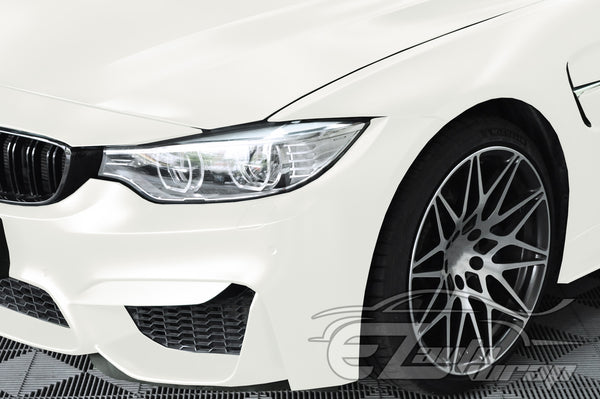 Matte Metallic Satin Pearl White Vinyl Wrap