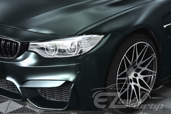 Matte Metallic Satin Pearl Dark Green Vinyl Wrap