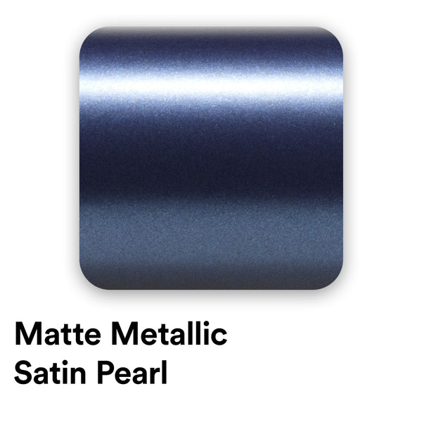 Matte Metallic Satin Pearl Midnight Blue Vinyl Wrap